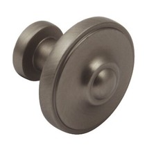 Pewter Finish Cupboard Door / Drawer Knob | kitchen furniture cabinet handle