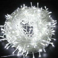 Fairy String Lights 10-100m Mains Plug In Christmas Tree Indoor & Outdoor