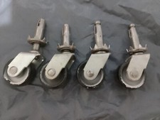 1' inch Heavy Duty Swivel, Castors Solid Nylon Wheel (300KG load)(42 stone) 