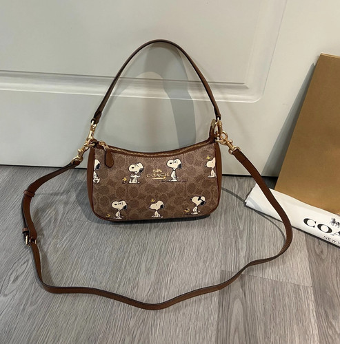 Nwt coach peanuts teri - x,