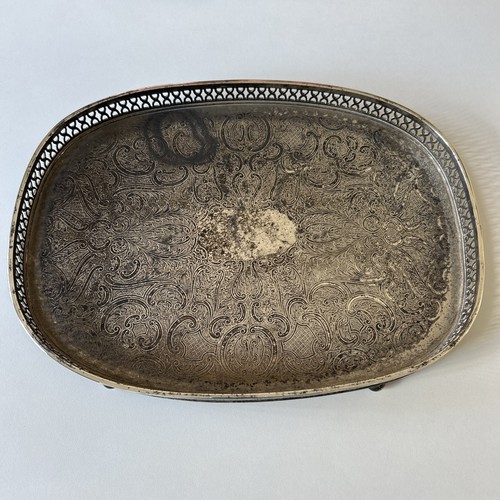 Large oval silver - oval,