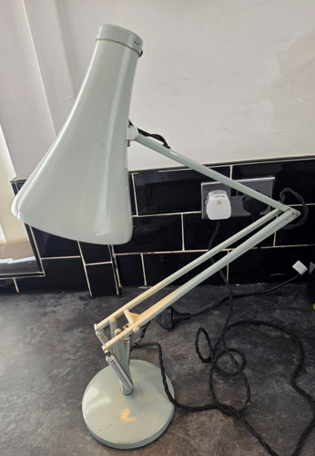 Vintage white anglepoise lamp - white,