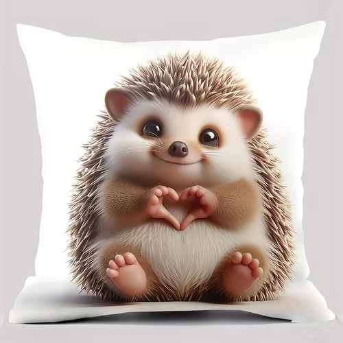 Cute hedgehog heart paw - cute,