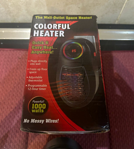 Colorful heater 1000w - colorful, 110v