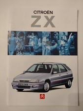 Citroen ZX Reflex Aura Avantage Furio Volcane 16V 3 5 Door Estate Brochure 1994