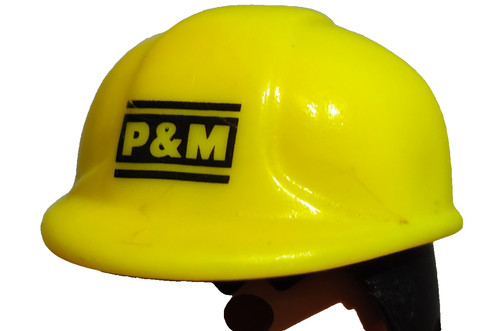Playmobil yellow helmet - playmobil,