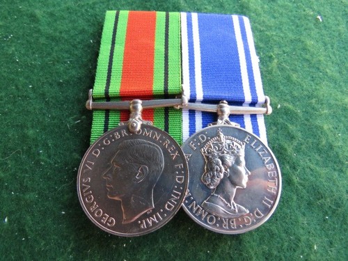 Defence medal and - 2,