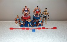 Gladiators & American Gladiators 1990's Action Figures, Platform & Pugil Sticks
