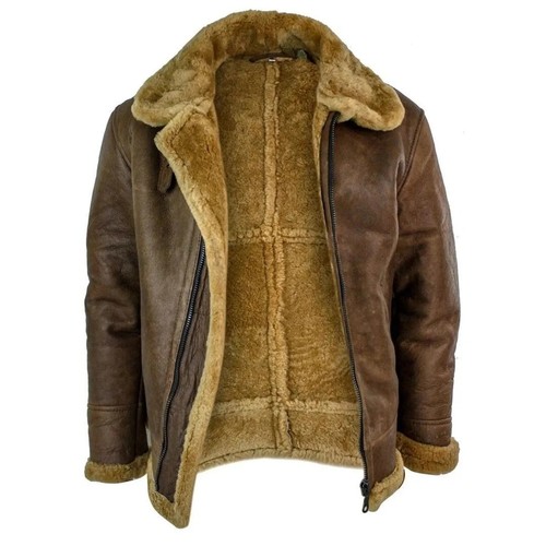 Men sheepskin raf pilot - sheepskin,