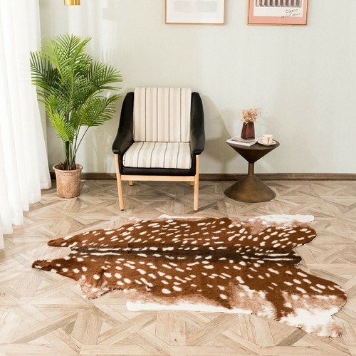 Faux fur tiger cow deer - tiger,