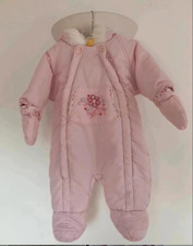 Baby Girls all in one pram suit age 0-3 month