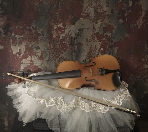 Antique vintage violin - violin, w/