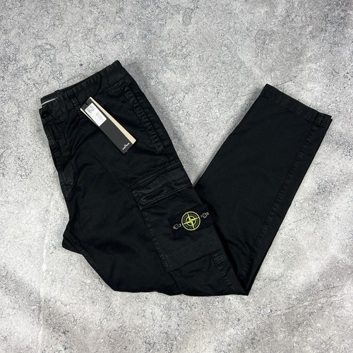 Stone island black regular - island,