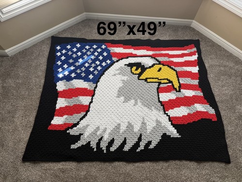 Handmade patriotic crochet - patriotic,