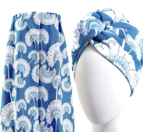 Avon oriental blue - oriental, towel