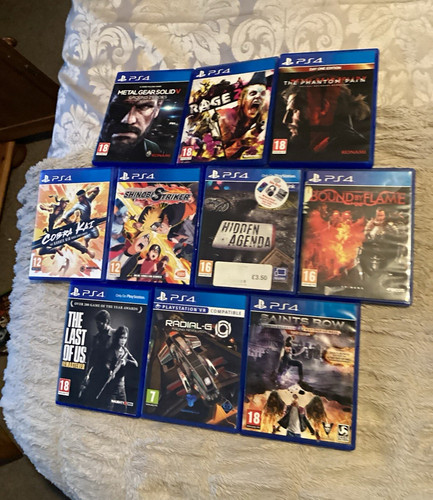 Playstation ps4 games bundle - 4,
