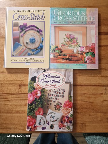 Cross stitch book - cross, in