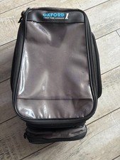 Black Motorbike Cycle Oxford 1 First Time Luggage Expandable Multiple Pockets