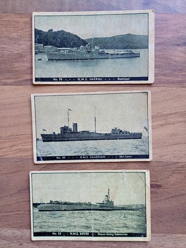 British warships lot 3 - of,