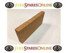 Clay fire bricks for pizza ovens, food safe 9" x 4.5" x 1". Select quantity req