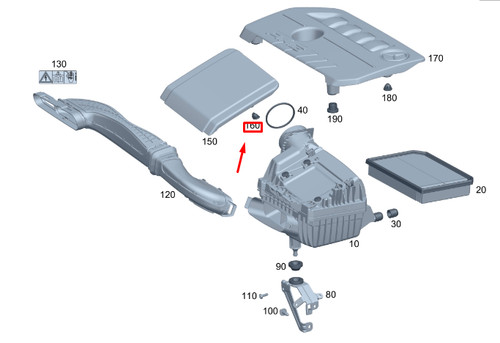 Gla h247 amg air filter - gla,