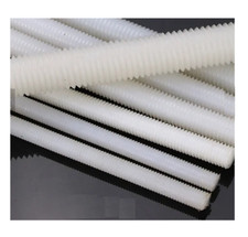 Plastic threaded rod Studding Nylon 66 M6 - M16 in 320 mm lengths