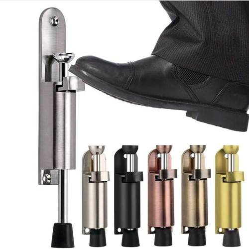 Telescopic door stopper spring - stopper,