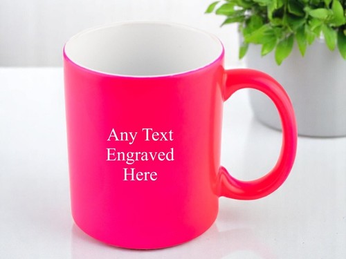 Personalised engraved mug any - engraved,