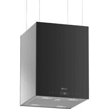 Neff I38KHV2S0 37cm Ceiling Mounted Cube Shaped Island Cooker Hood, Black