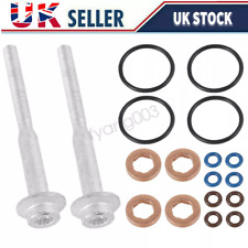 For VW CADDY 1.6TDI FUEL INJECTOR RING WASHER SEALS BOLTS FIT 03L130277B