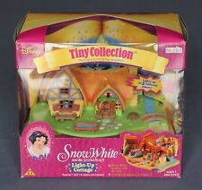 Vintage Bluebird/Polly Pocket Disney Snow White Dwarfs Light-Up Cottage Boxed