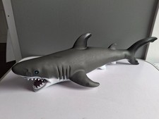 great White Shark / Megalodon Dinosaur Large Soft Rubber Toy 23” Realistic Toy
