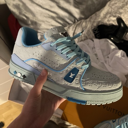 Light blue shoes men - light, lv