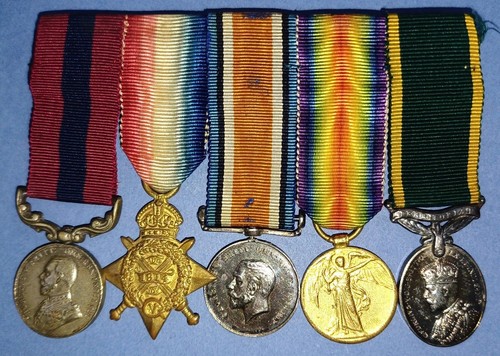 Distinguished conduct medal - a,