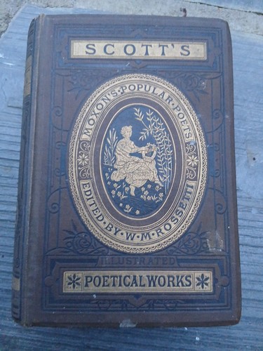 Scotts poetical works moxon - scotts, moxon's