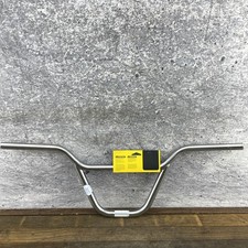 GT Performer BMX Handlebar Chrome Freestyle Bars 2 Piece Silver New Bike