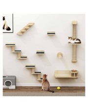 Wall Mounted Cat Climbing