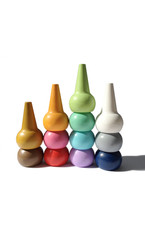 Playon Crayon 12 Non Toxic Stackable Toddler Pastel Crayons by Studio Skinky