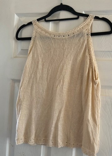 Thin vest jumper - jumper, beige