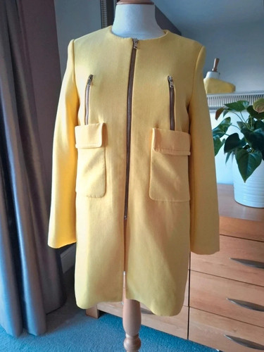 Zara yellow zip - yellow, up