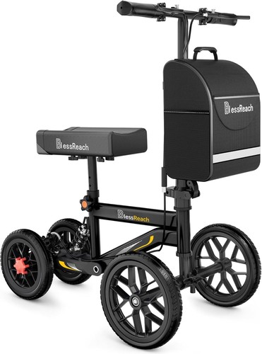 Deluxe steerable knee scooter - deluxe,