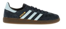 Adidas Handball Spezial, UK Mens sizes 7 - 12, Navy/Sky. Product Code BD7633