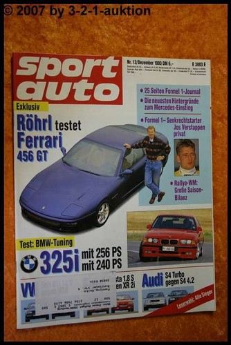 Sport car ferrari - 12/93, gt