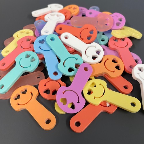 Shopping trolley coin key - £1,