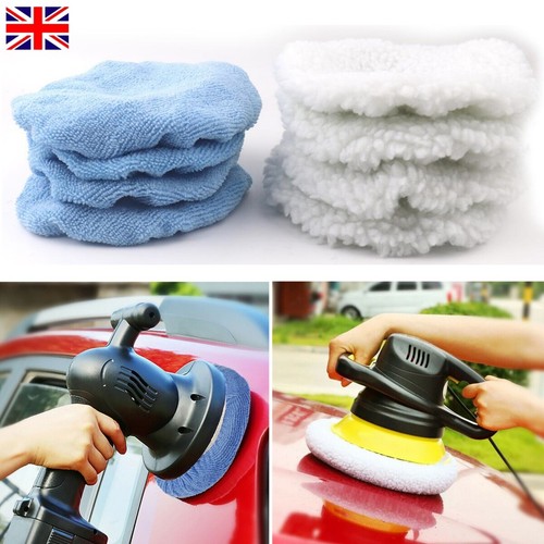 Microfiber polisher bonnets - 8x,
