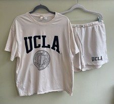 H&M Beige UCLA Graphic T-Shirt