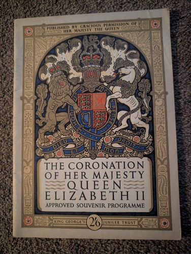 Vintage souvenir coronation - souvenir,