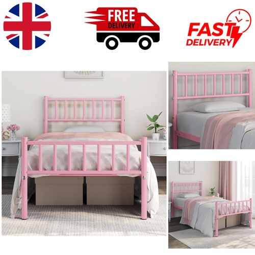 Cute pink metal - cute, bed