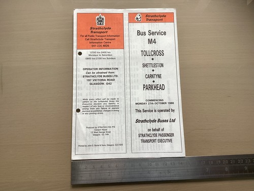 Strathclyde buses pte scottish - buses,
