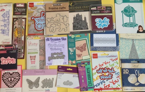 Branded metal craft dies - metal,
